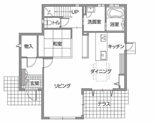 2000万円トヨタホーム間取り1階