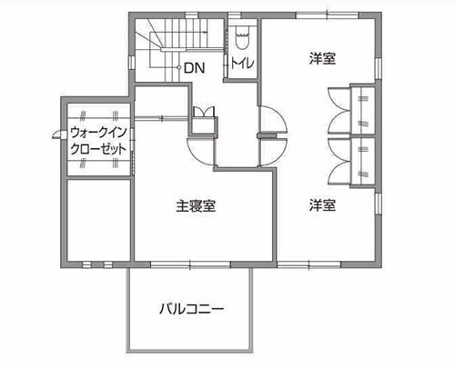 2000万円トヨタホーム間取り2階