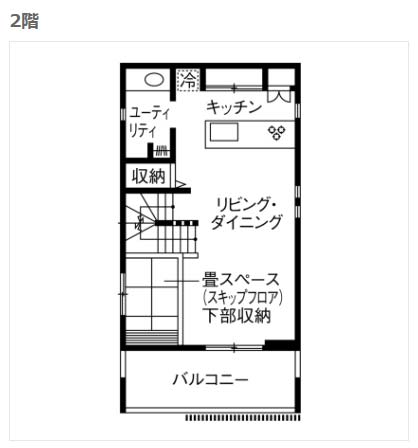 3000万円アキュラホーム間取り2階