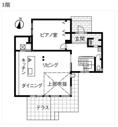 4000万円ダイワハウス間取り1階