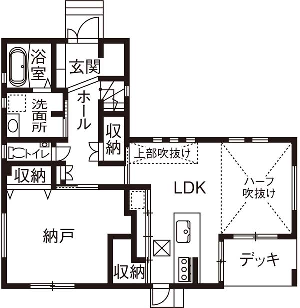 アイ工務店3000万円台間取り1階