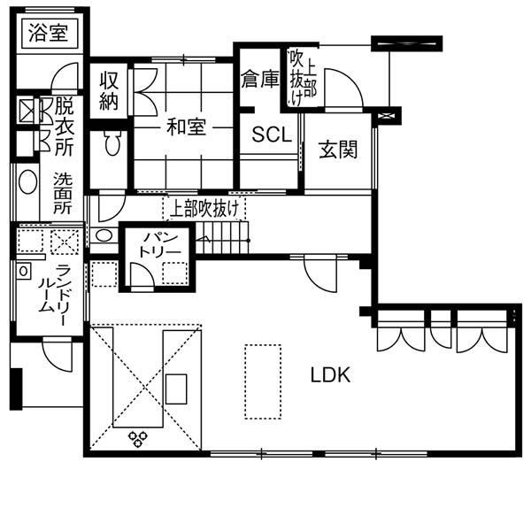 アイ工務店4000万円台間取り1階