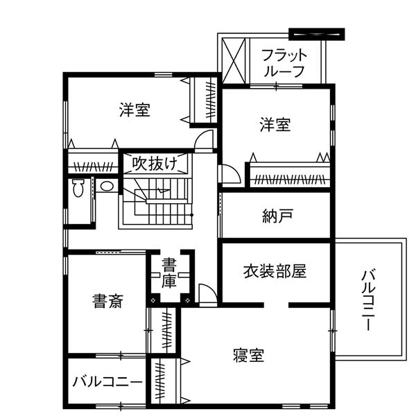 アイ工務店4000万円台間取り2階