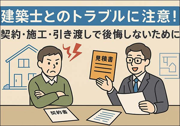 建築士トラブル