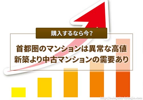 首都圏が異常な高値？新築よりも中古マンションが選ばれる理由