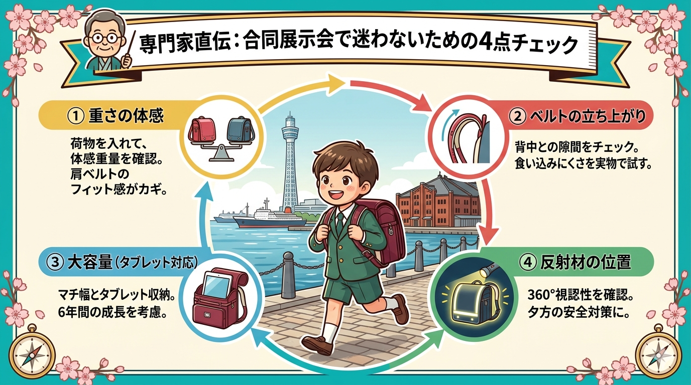 横浜の合同展示会（わくわくフェスティバル）で迷わないための4項目チェックリスト