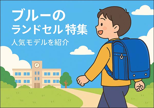 ランドセルブルー