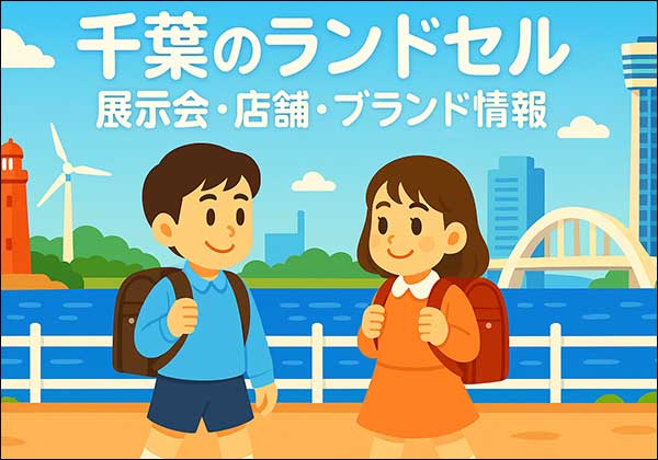 千葉で開催されるランドセル展示会・百貨店・ショールーム情報