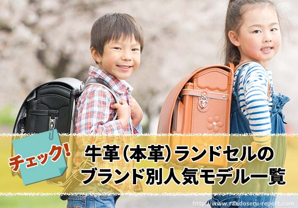 ランドセルの牛革と人工皮革どちらがいいのか徹底調査！