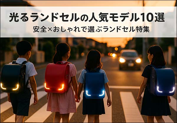 2027年版 光るランドセルのおすすめモデルと選び方
