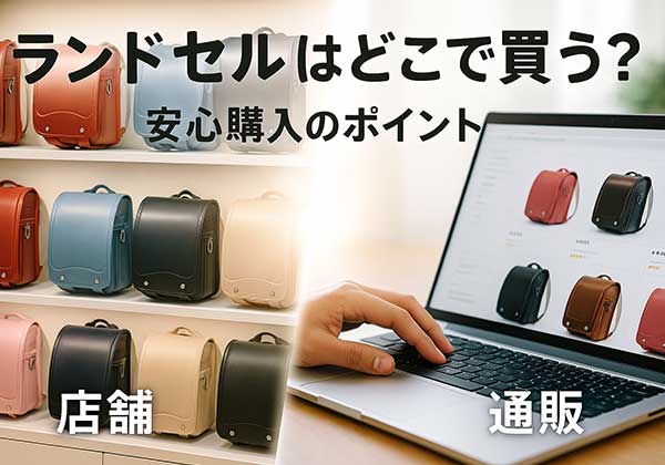 2027年版 ネット通販やデパートでランドセルを買う時の注意点