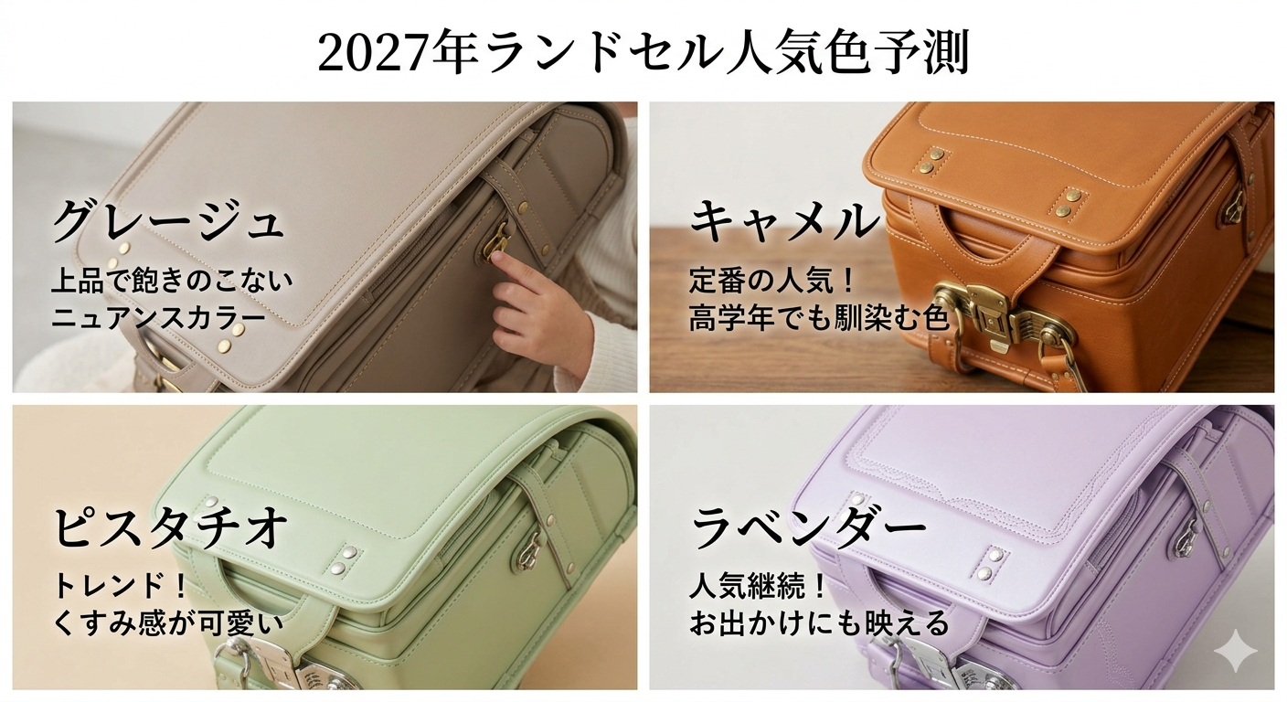 2027年ランドセル人気予測カラーバリエーションタイル画像