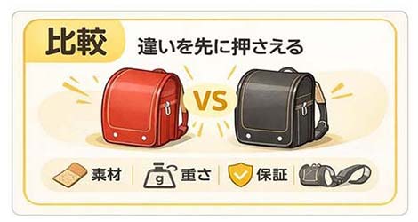 ランドセルの人気ブランドを比較して違いを知るための比較ガイド