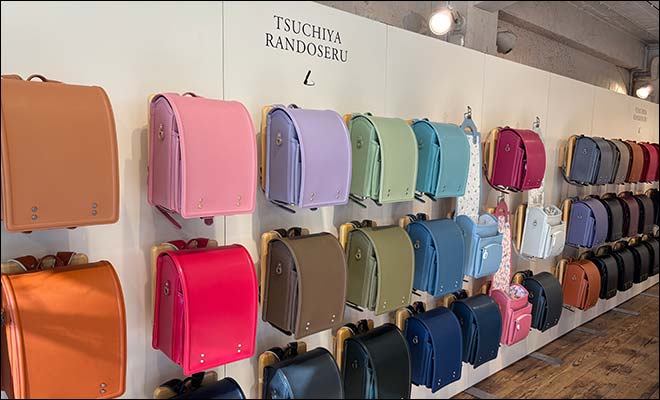 土屋鞄ランドセル展示会